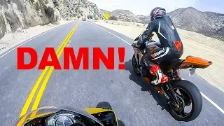 When you think you're fast, and this happens...