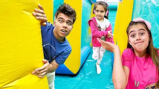 Stacey and Artem go through the Maze to help Mia. Video compilation for kids