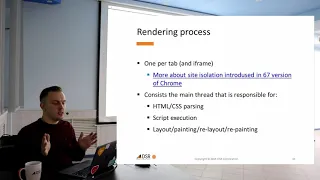 Как работает браузер: дерево рендеринга, HTML/CSS парсинг, модели цикла событий