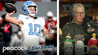 Drake Maye: Not sure, but have idea who might select me in NFL Draft | Dan Patrick Show | NBC Sports