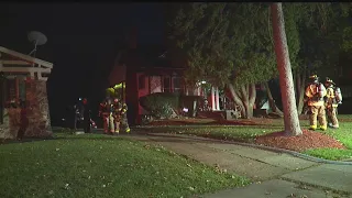 Woman comes home to house on fire in Youngstown