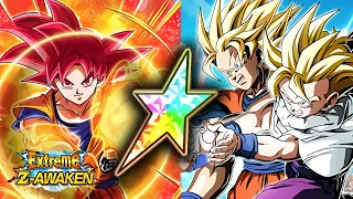 100% EZA TEQ SSG GOKU + TEQ LR SSJ GOKU & GOHAN ROTATION! Dragon Ball Z Dokkan Battle