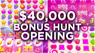 THE $40,000 BONUS HUNT.. (50+ Slot Bonuses)