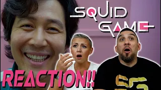 Squid Game Episode 1 'Red Light, Green Light' Premiere REACTION!!