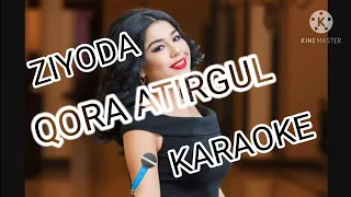 ZIYODA,Xamdam Sobirov-QORA ATIRGUL |karaoke|tekst|lyrics|qõshiq matni|