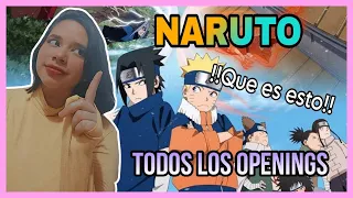 NARUTO || Reacción a los Openings