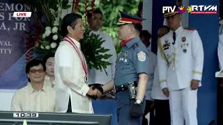 PBBM graces the Change of Command Ceremony and Retirement Honors for Police Gen. Benjamin Acorda Jr.