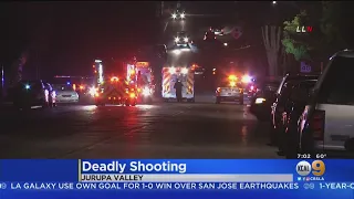 1 Dead, 1 Wounded In Shooting In Jurupa Valley; Probe Underway