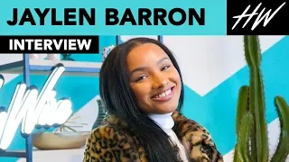 Jaylen Barron Tells Us Her Most EMBARRASSING Day on "Free Rein" set!! | Hollywire