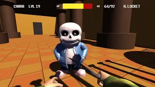 3DTale Sans戦(Undertale fangame)