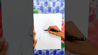 Valentine couple drawing easy  | #shorts #viral #Videos