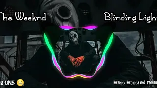 The Weeknd - Blinding Lights | Bass Boosted Remix | Visualiser | #bass