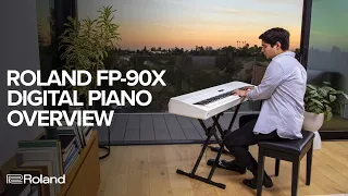Overview and Sounds of the Roland FP-90X Series Digital Piano