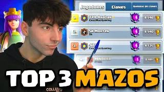 JUEGO LOS MAZOS DEL TOP 3 MUNDIAL  EN CLASH ROYALE🥵