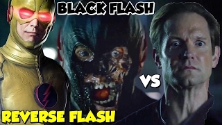 Reverse Flash Vs Black Flash The Flash & Dc's Legends of Tomorrow