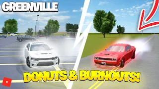 How To Do Burnouts, Donuts, and Launches!! | Roblox Greenville