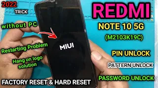 Redmi note 10 5g restarting problem |Hard reset redmi note 10 5g|redmi note 10 5g|Poco stuck on logo