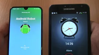 Ringing Alarms & Over the Horizon Incoming call at the Same Time  Samsung Galaxy Note 1 black+A40