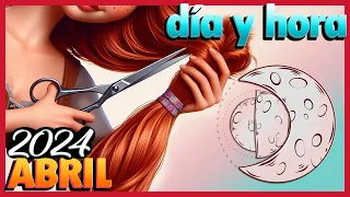 Dias de Luna para Cortar el Cabello en Abril 2024