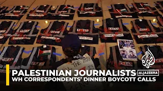 Palestinian journalists call for boycott of White House correspondents’ dinner