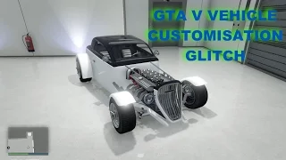 GTA V ONLINE HOTKNIFE VEHICLE SECRET CUSTOMISATION GLITCH