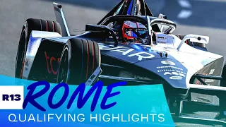 Front Row LOCKOUT at the Hankook Rome E-Prix! | Round 13 - Qualifying Highlights