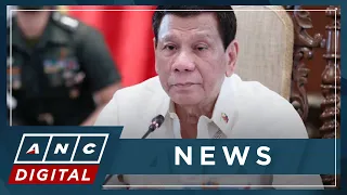 Duterte insists he committed no crime in his war against drugs | ANC