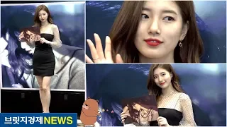 [브릿지영상] 수지(SUZY), '시스루 의상'으로 돋보인 8등신 각선미…명불허전 '여신 미모'