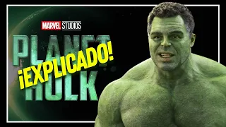 🟢PLANET HULK🟢 Te explico la HISTORIA que debes leer ¿Se atreverán a adaptarla?