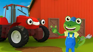 Gecko’s Old MacDonald Song | Classic Nursery Rhymes for Kids Songs | Gecko's Garage Truck Cartoon