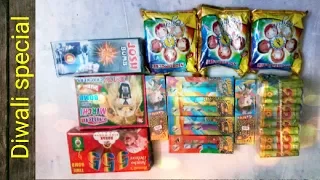 Diwali Crackers 2017 Fireworks I Diwali Special I Unboxing and show ~india