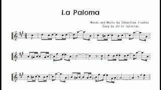 "La Paloma (라 팔로마)" 알토색소폰 연주 김은산 Alto Saxophone cover