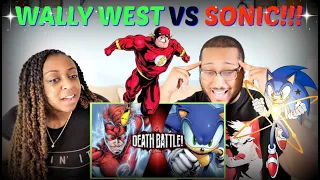 Death Battle! "Flash VS Sonic (Wally West VS Archie Sonic)" REACTION!!!