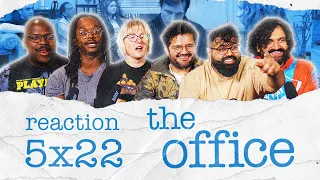 RYAN'S BACK! - The Office - 5x22 Dream Team - Group Reaction