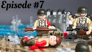 The Return of Building ”Pointe du Hoc“ in LEGO!  Finishing the Beach - Episode 7