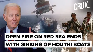 US Navy “Sinks 3 Houthi Boats” In Red Sea, "Hezbollah Will Suffer..." Warns Netanyahu | Israel War