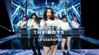 LE SSERAFIM "The Boys" cover (SNSD / Girls Generation) - SBS Gayo Daejun