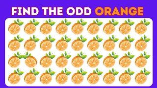 Find the ODD ONE OUT- FRUITS EDITION 🍒🥑🍇 EASY, MEDIUM, HARD LEVEL 🥑🍇