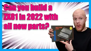 Building a ZX81 with all new parts in 2022 | Part 1 | #sinclair