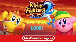 Kirby Fighters 2 Demo LIVE First Look! (Nintendo Switch)