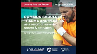 Common Shoulder Trauma & Sports Injuries as a Result of Summer Sports & Activities - Dr. Cunningham