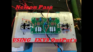 Nelson Pass F5 with IXYS Fets !! Success ! NO SMOKE !!