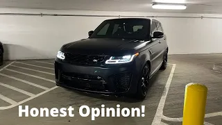 What it's like to own a Range Rover Sport SVR?!