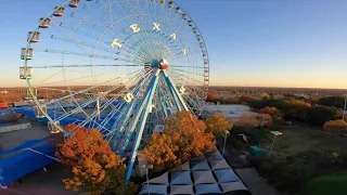 Free Flow FPV Drone Flying and Diving the FerrisWheel at Fair Park Dallas 2020 - Enjoy The Ride