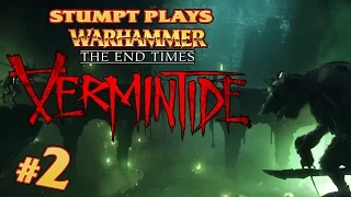 Warhammer: End Times - Vermintide - #2 - Sewer Rats (4 Player Gameplay)