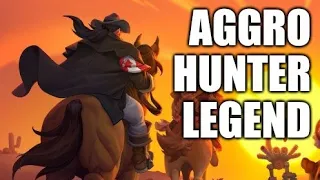 Play Aggro Hunter for FAST climbing in LEGEND ladder