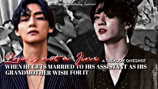 When He Gets Married To His Assistant As His Grandmother Wish For it 🔸 Taekook Oneshot  ft. Yoonmin🔸