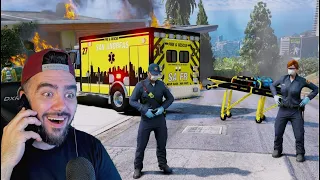 ACIL AMBULANSLAR OYUNDA NEREYE GIDER? - GTA 5 MODS