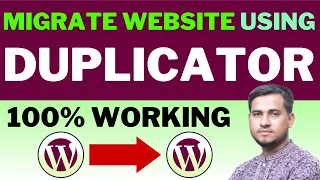 How to Migrate/Move Wordpress Website Using Duplicator Plugin. (100% Working)