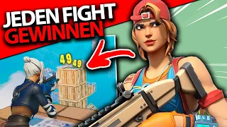 SO VERLIERST DU *KEINE* FIGHTS MEHR in FORTNITE! - (PRO TIPPS UM BESSER ZU WERDEN)